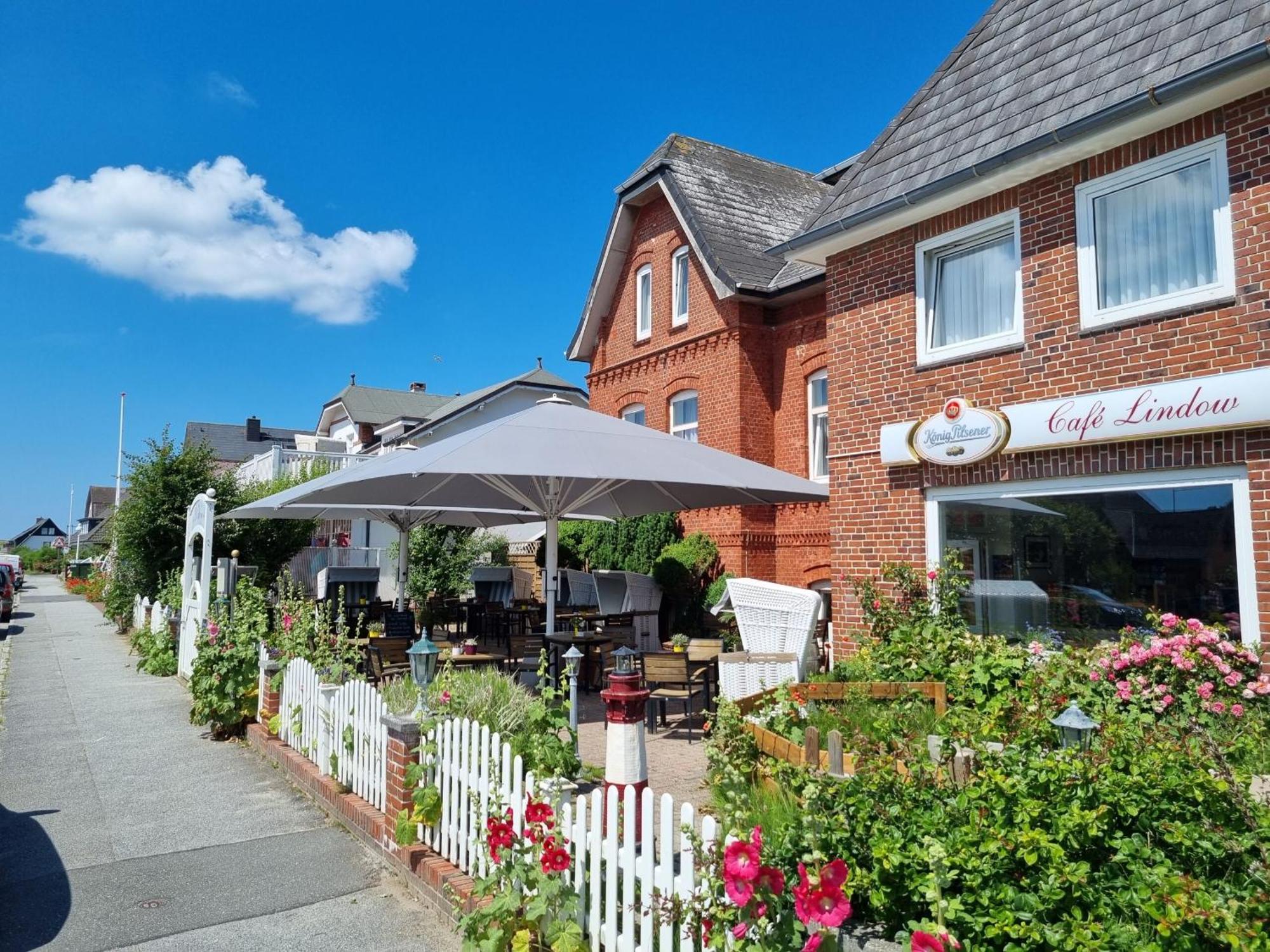 Hotel-Cafe-Lindow Wenningstedt-Braderup Εξωτερικό φωτογραφία
